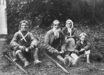 Russischer Photograph - Pilger und Wanderer (2) (Zeno Fotografie)