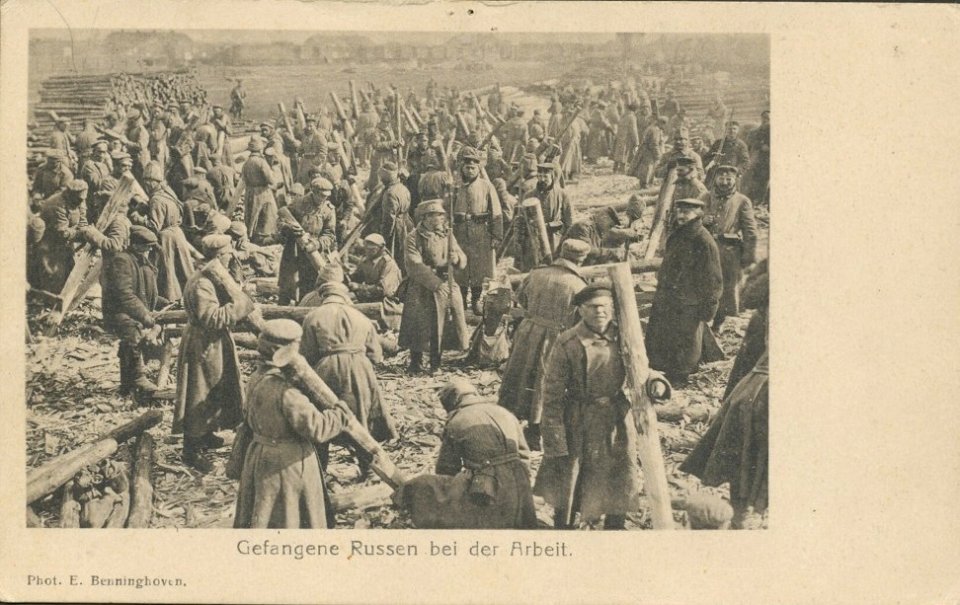 Russische Gefangene