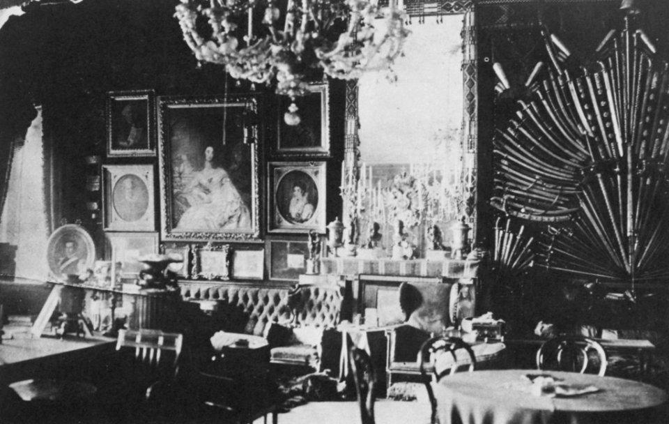 Russischer Photograph - Zimmer im Scheremetew-Palast in St. Petersburg (Zeno Fotografie)