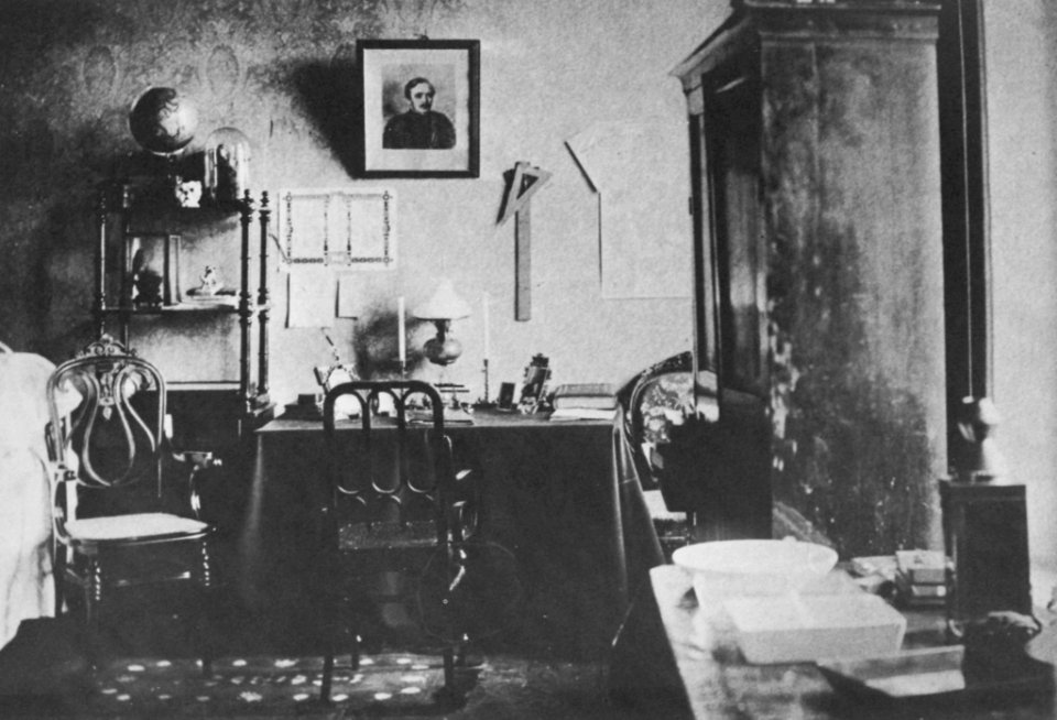 Russischer Photograph - »Fin-de-siècle«-Interieur, Ort unbekannt (2) (Zeno Fotografie)