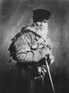 Russischer Photograph um 1870 - Wanderer (Zeno Fotografie)