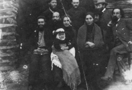 Russischer Photograph um 1895 - Politisch Verfolgte im sibirischen Exil (1) (Zeno Fotografie)