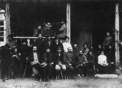 Russischer Photograph um 1900 - Politische Verbannte (Zeno Fotografie)