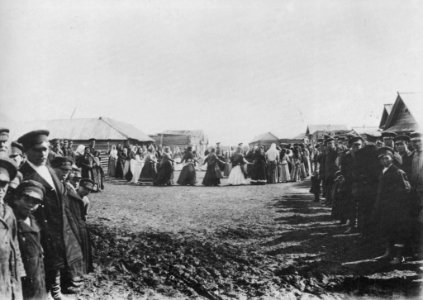 Russischer Photograph um 1900 - Russische Siedler in Sibirien um die Jahrhundertwende (4) (Zeno Fotografie)