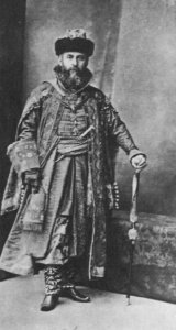 Russischer Photograph - Graf Alexis Musin-Puschkin bei einem Kostümball (Zeno Fotografie)