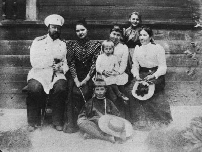Russischer Photograph - Landhaus in der Provinz Pensa (1) (Zeno Fotografie)
