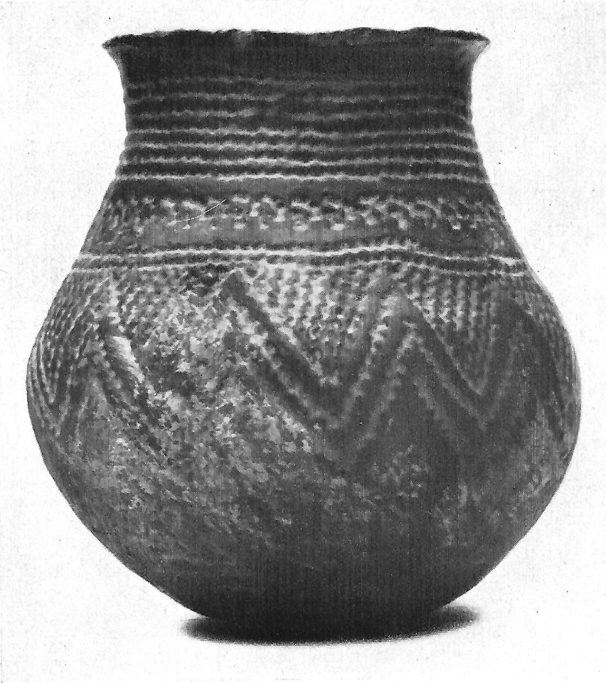 Rössener Gefäß aus Samswegen (16 cm hoch)