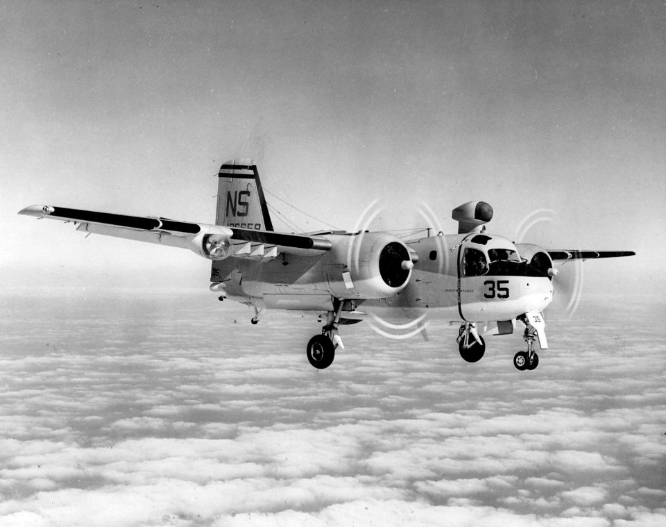 S-2A Tracker VS-29 in flight c1962