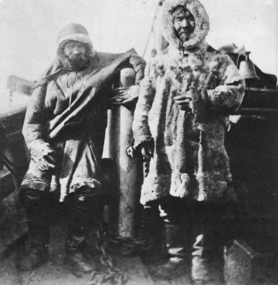 Russischer Photograph - Russische und samojedische Führer auf dem Weg zur Petschora-Mündung (Zeno Fotografie)