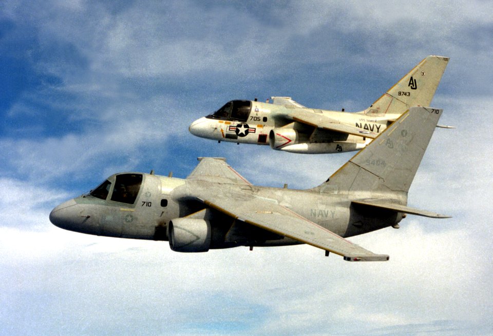 S-3As VS-24 in flight 1986