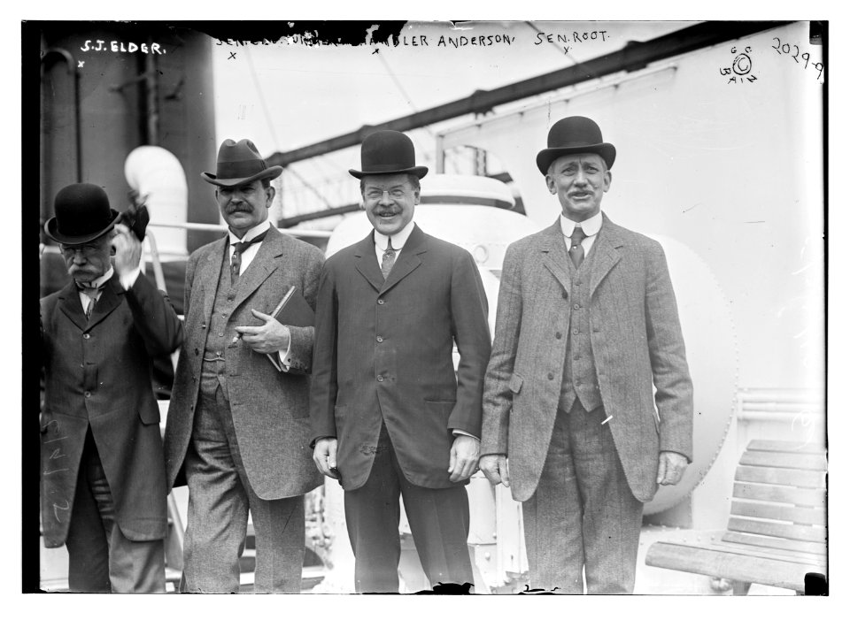 S.J. Elder, Sen. Geo. Turner, Chandler Anderson, Sen. Root LCCN2014688163