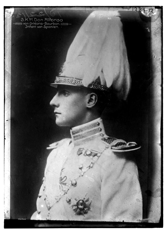 S.K.H. Don Alfonso von Orleans-Bourbon, Infant von Spanien (Spanish Prince) LCCN2014686675