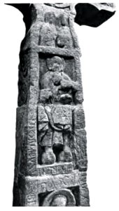 Ruthwell Cross, North Face, John the Baptist