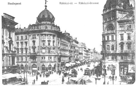 Rákóczi út - Budapest