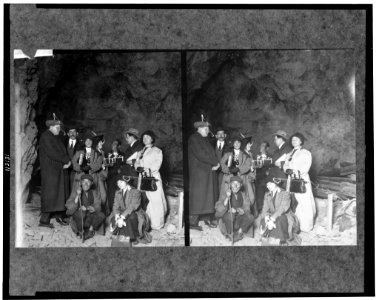 S.S. Cleveland party in the Sacred Cave, Enoshimia, Japan LCCN95507558