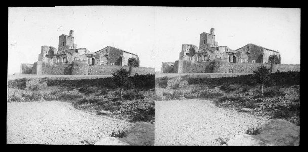 Ruïnes del monestir romànic de Sant Pere (AFCEC BORDAS X 538)