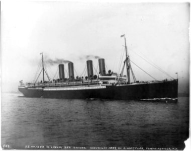 S.S. KAISER WILHELM DER GROSSE LCCN2004671899