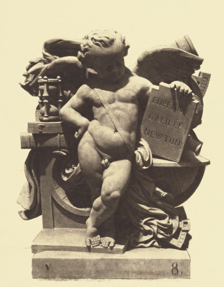Réunion des Tuileries au Louvre 1852–1857 Getty Museum vol1 33 L'Astronomie, Sculpture by Jean-François Soitoux
