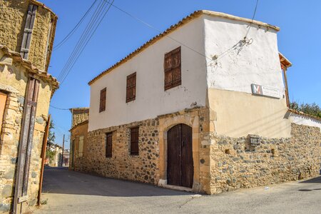 Village street rural