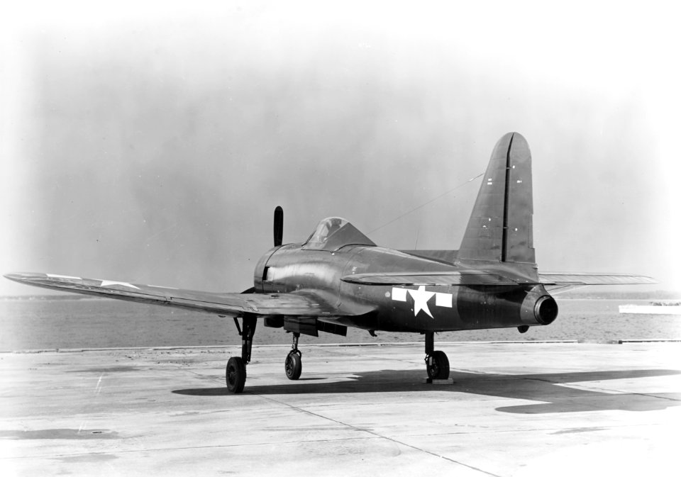 Ryan FR-1 at NAS Patuxent River in March 1945