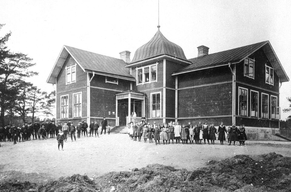Röda skolan Enskede 1908