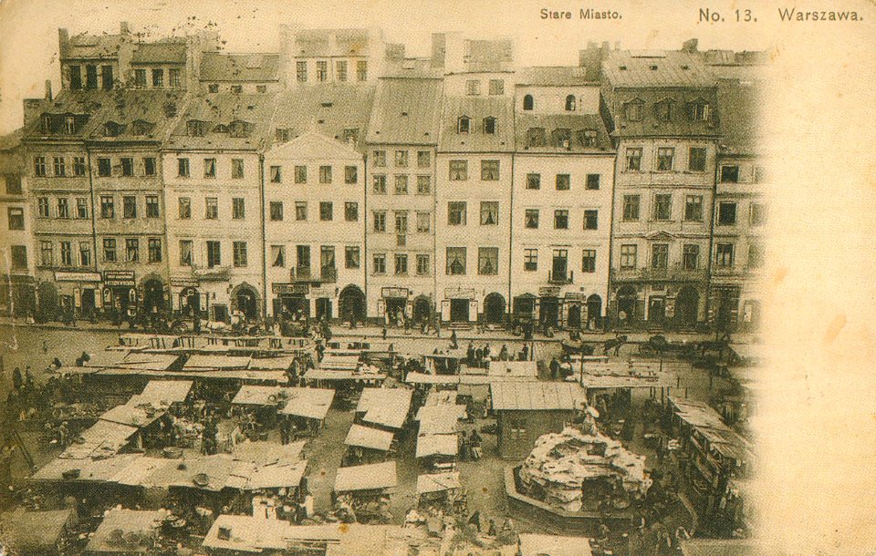 Rybek Starego Miasta w Warszawie przed 1914