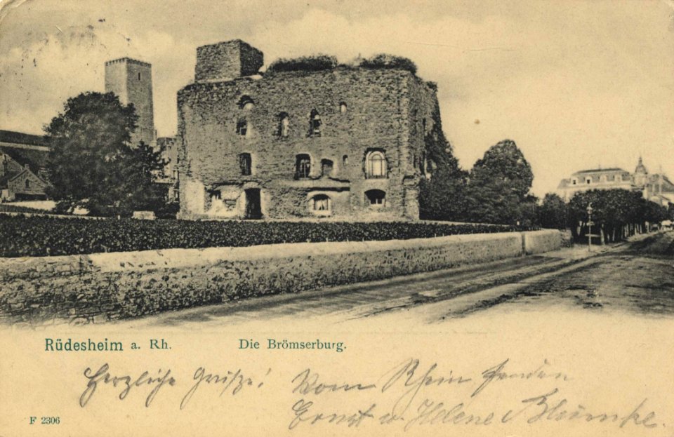 Rüdesheim a. Rhein, Hessen - Brömserburg (Zeno Ansichtskarten)