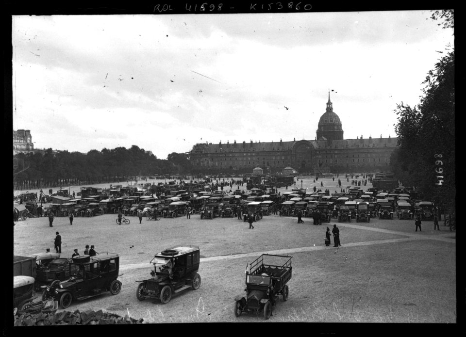 Réquisition des autos 1914