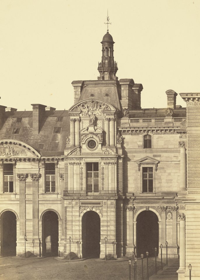 Réunion des Tuileries au Louvre 1852–1857 Getty Museum vol1 07 Pavillon de Rohan