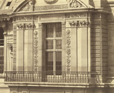 Réunion des Tuileries au Louvre 1852–1857 Getty Museum vol1 11 First Floor of the Pavillon de Rohan