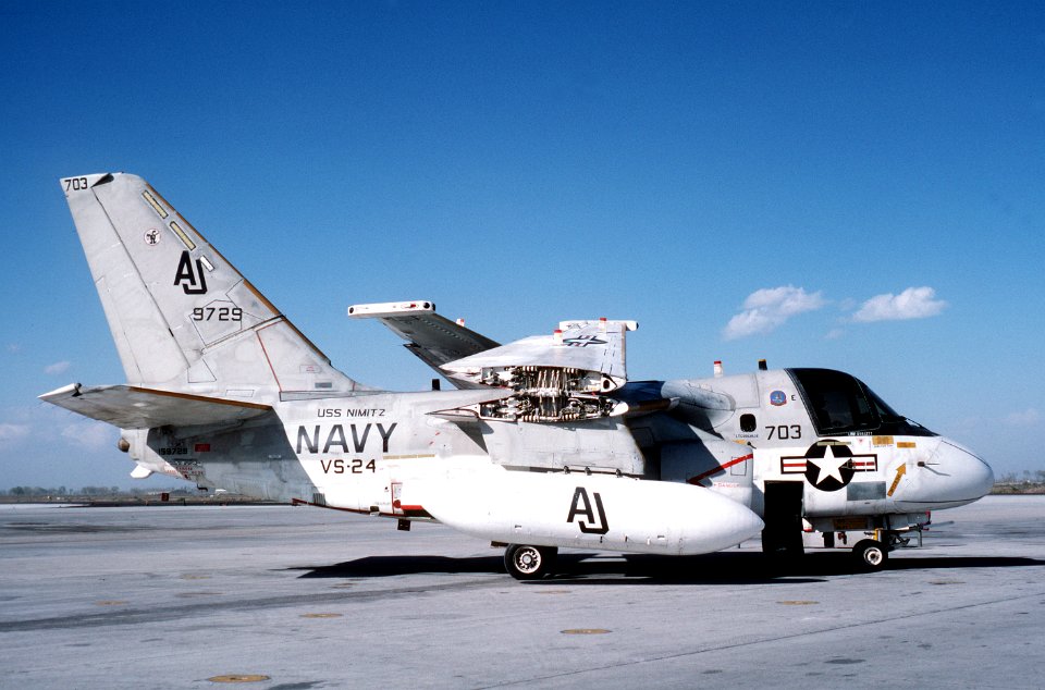 S-3A VS-24 at NAS Fallon 1986