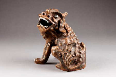 Rökelsebrännare i form av hund - Hallwylska museet - 95971