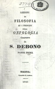 S. Debono - Lezioni di Filosofia