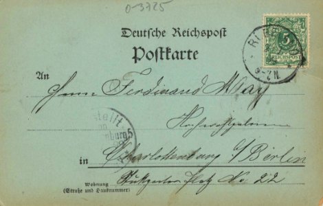 Rübeland (Harz), Sachsen-Anhalt - Hotel Krockstein (back) (Zeno Ansichtskarten)