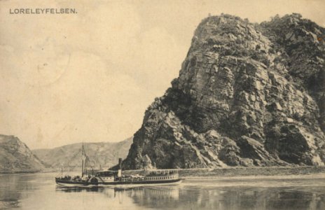 Rüdesheim, Rheinland-Pfalz - Loreleyfelsen (Zeno Ansichtskarten)