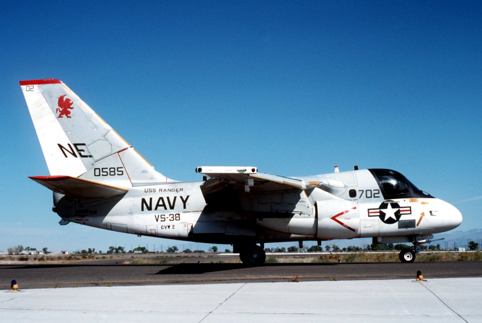 S-3A VS-38 at NAS Fallon 1988