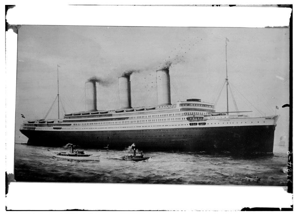S.S. Imperator, an ocean liner in the Hamburg America Line, launched 1912 LCCN2014692945