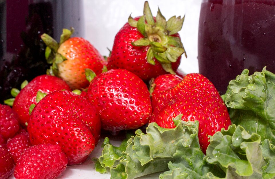 Strawberry fruit diet