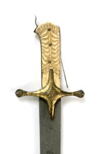 Sabel (Kilij) med fäste av elfenben - Livrustkammaren - 22501