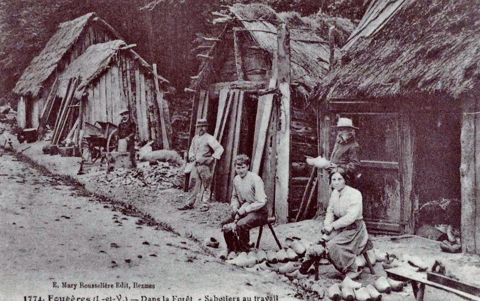 Sabotiers Forêt de Fougères