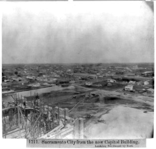 Sacramento City from the new Capitol Building - Looking northeast by East LCCN2002722033