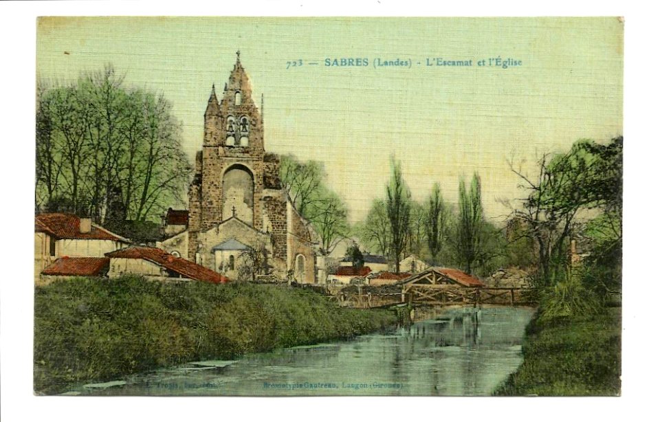 Sabres - église et l'Escamat 2a