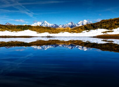 Nature water reflection austria