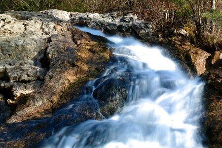 Nature waterfalls landscape photo