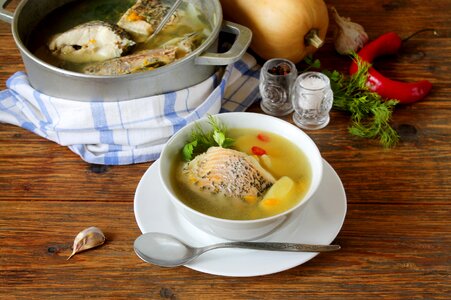 Fish soup soup with pumpkin pike soup with pumpkin