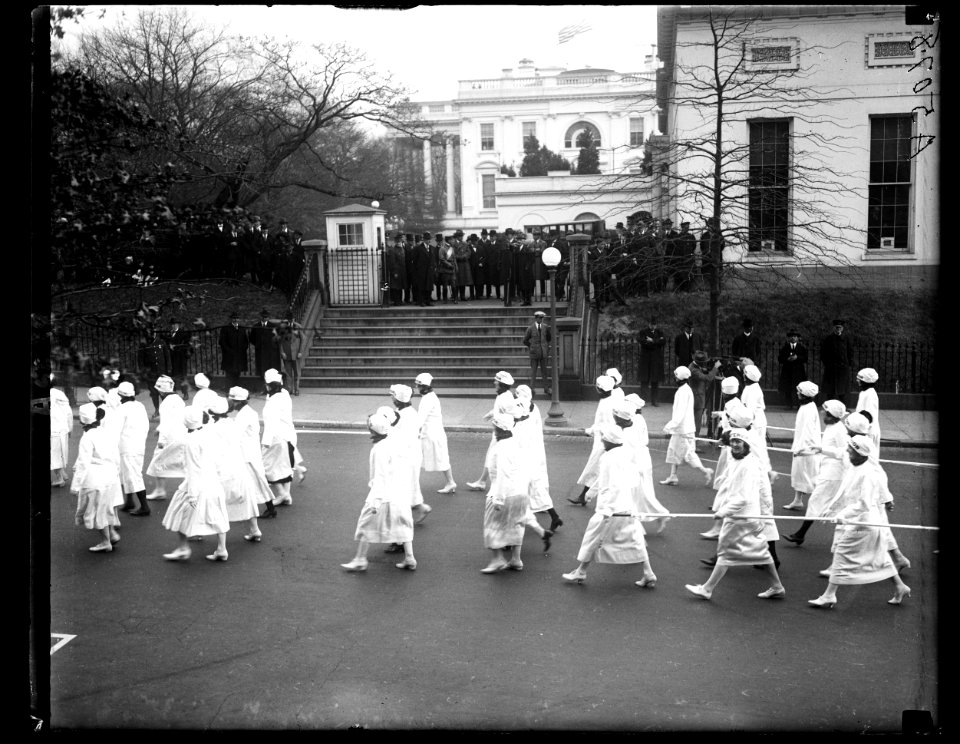 Safety week parade, White House, Washington, D.C. LCCN2016891870