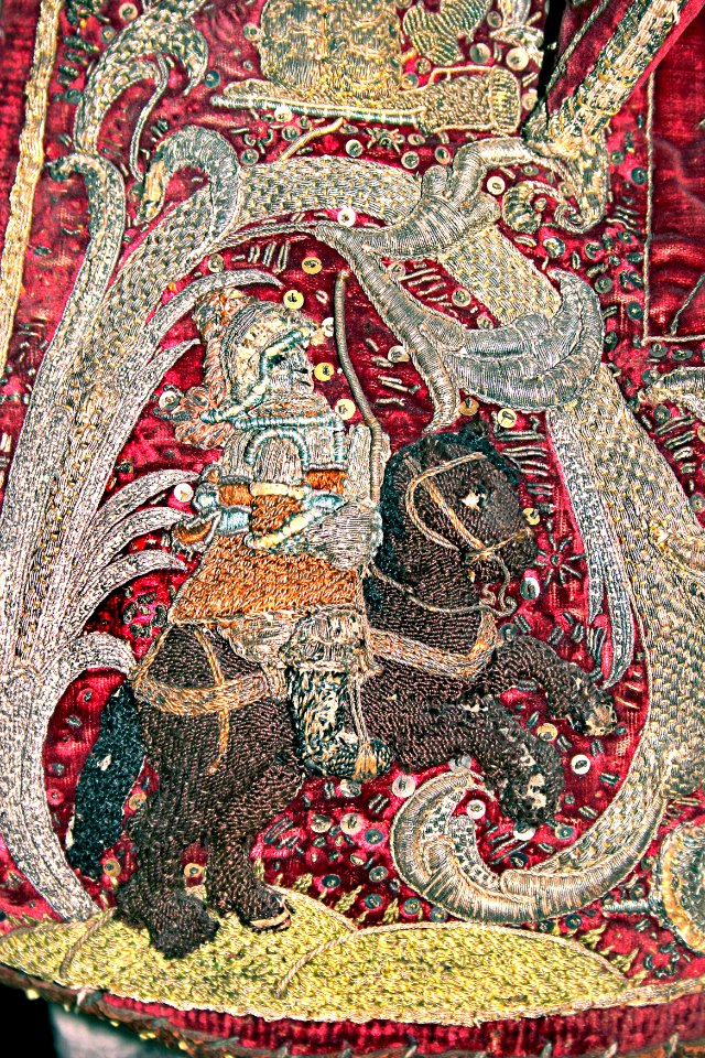 Sadel, karusellsadel, 1650-tal - Livrustkammaren - 8487