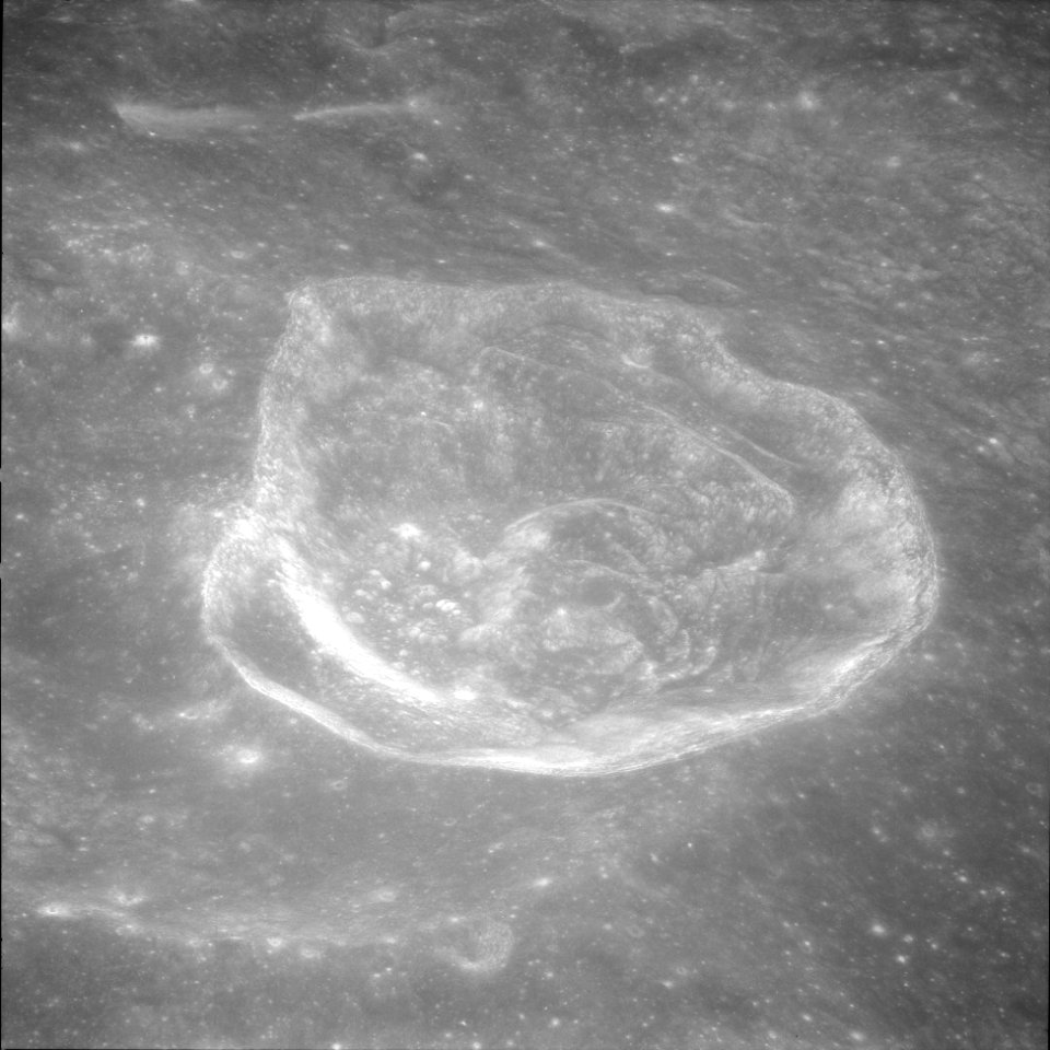 Saha E crater AS11-42-6281