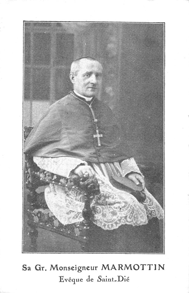Sa Grandeur Monseigneur Marmottin