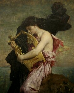 Sahpo embrassant sa lyre-Jules Elie Delaunay mg 8277